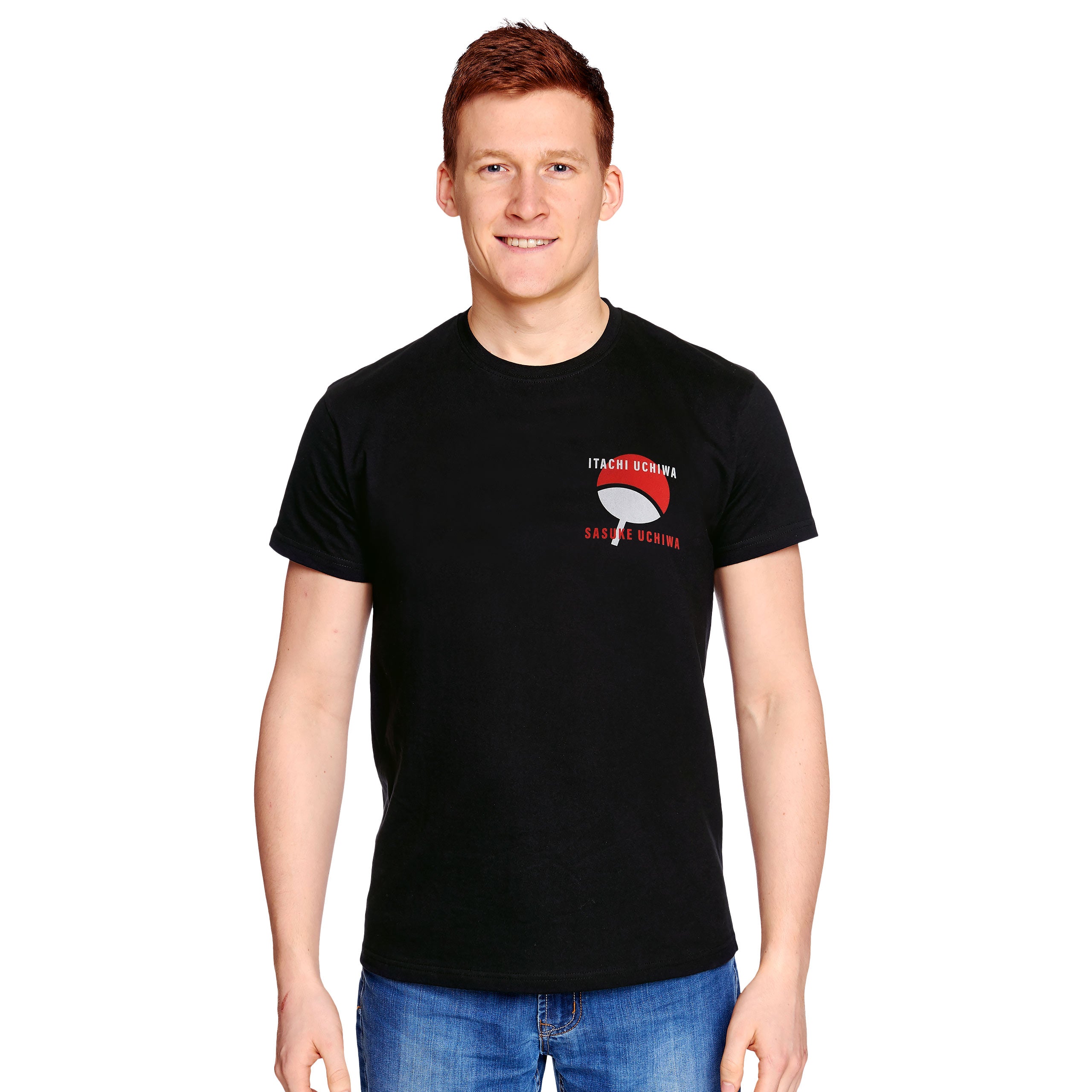 Imagen del producto Naruto - Camiseta Sasuke e Itachi negra