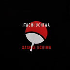 Imagen del producto Naruto - Camiseta Sasuke e Itachi negra