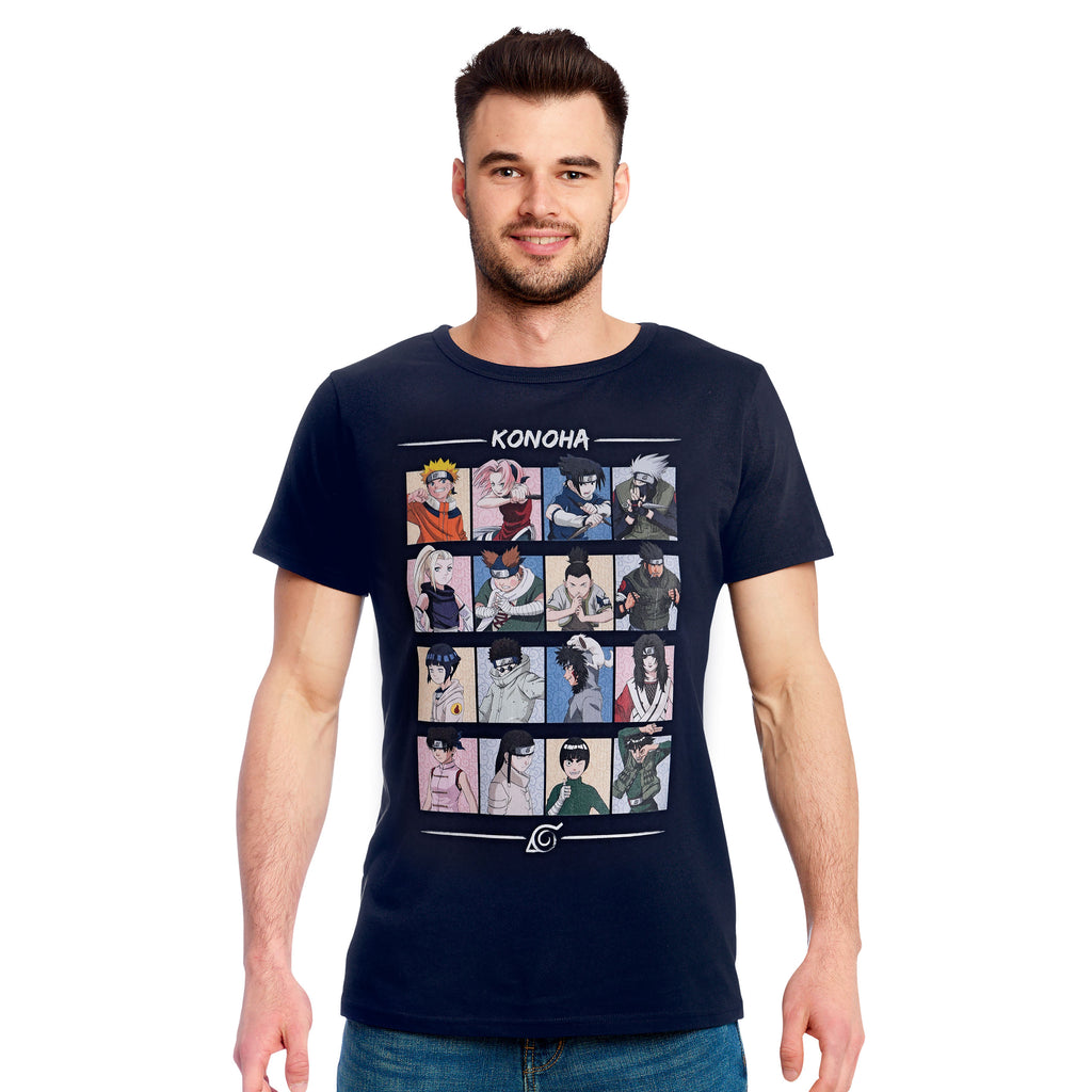 Product image Naruto - Characters of Konoha T-Shirt blue
