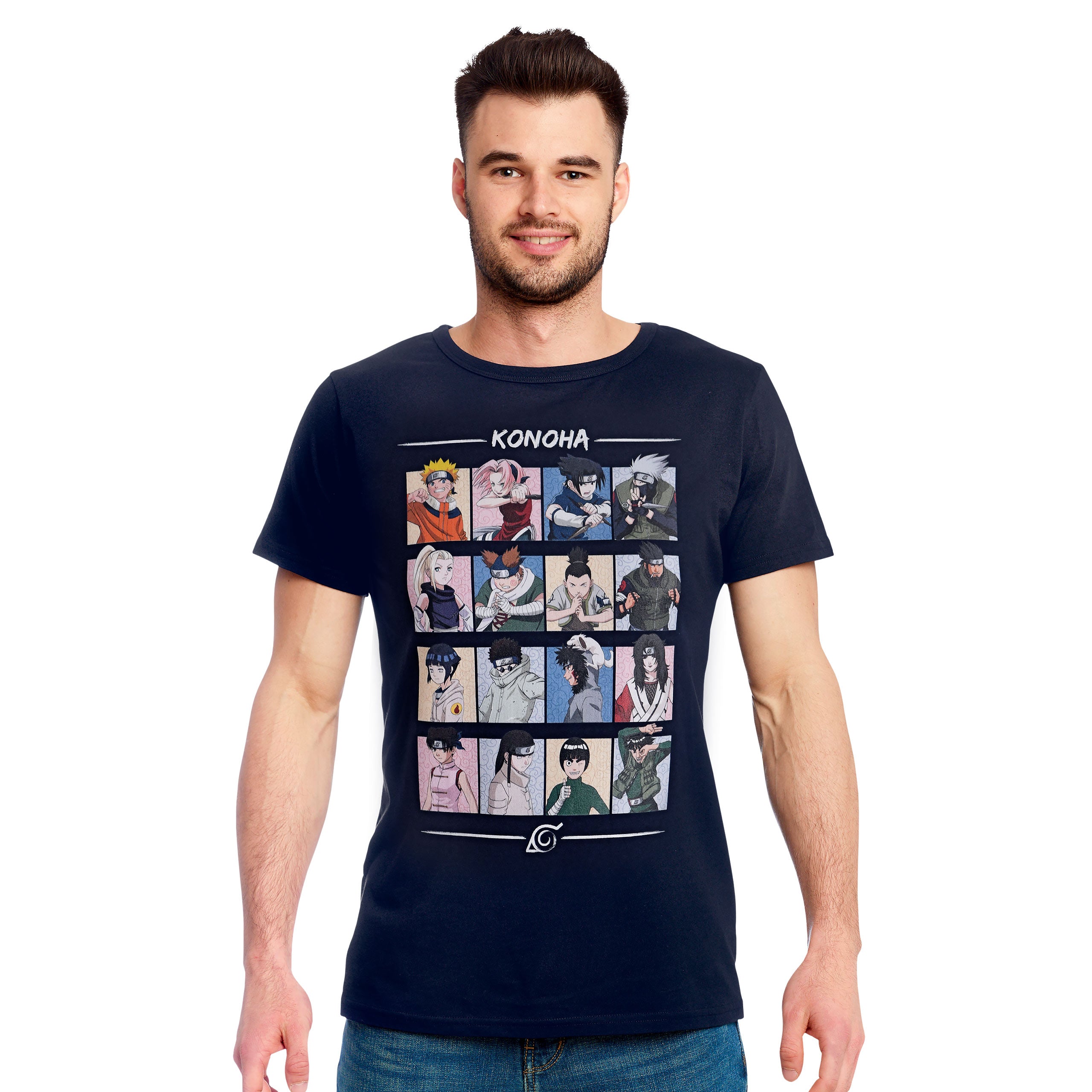 Product image Naruto - Characters of Konoha T-Shirt blue