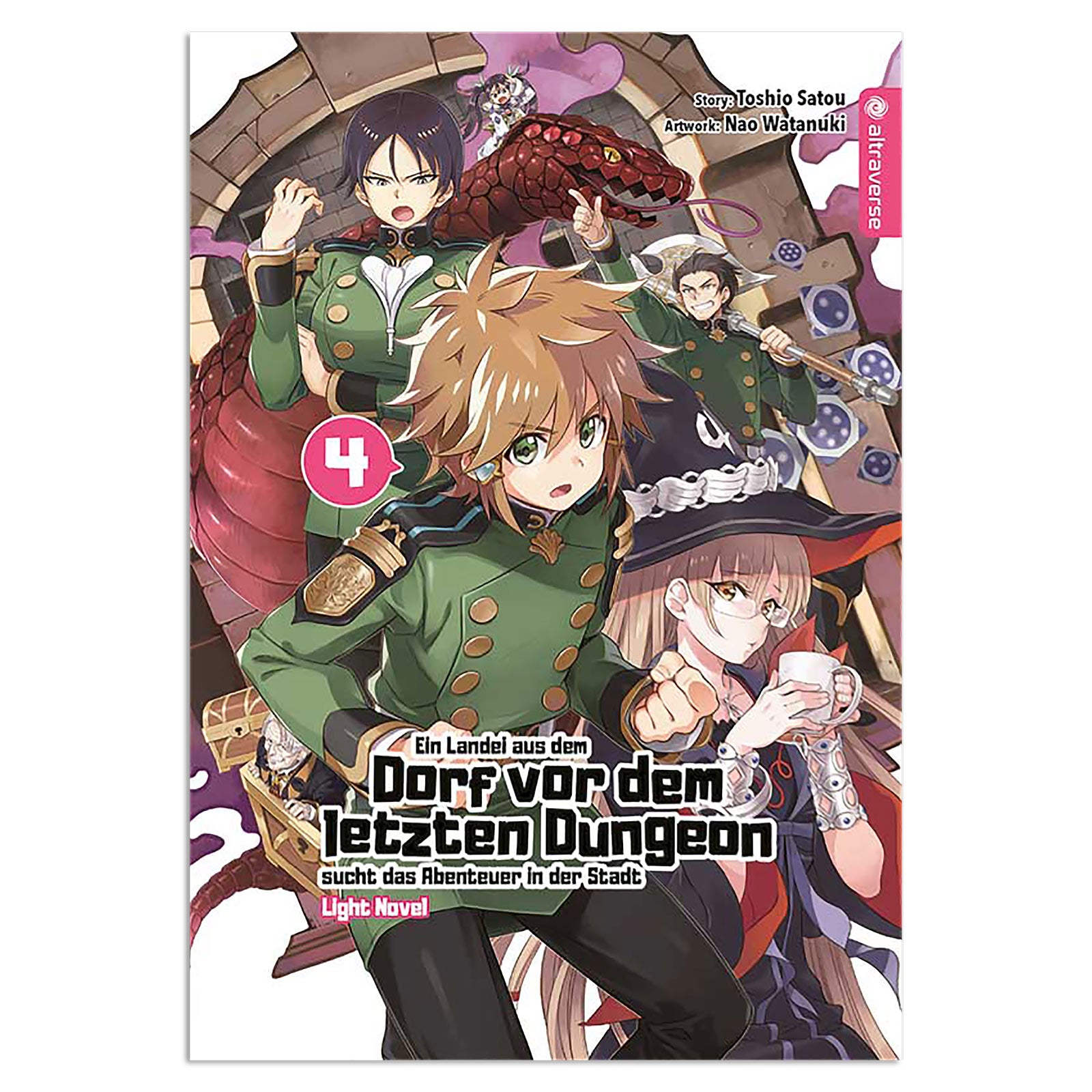 Product image A country bumpkin from the village before the last dungeon seeks adventure in the city - Manga Volume 4