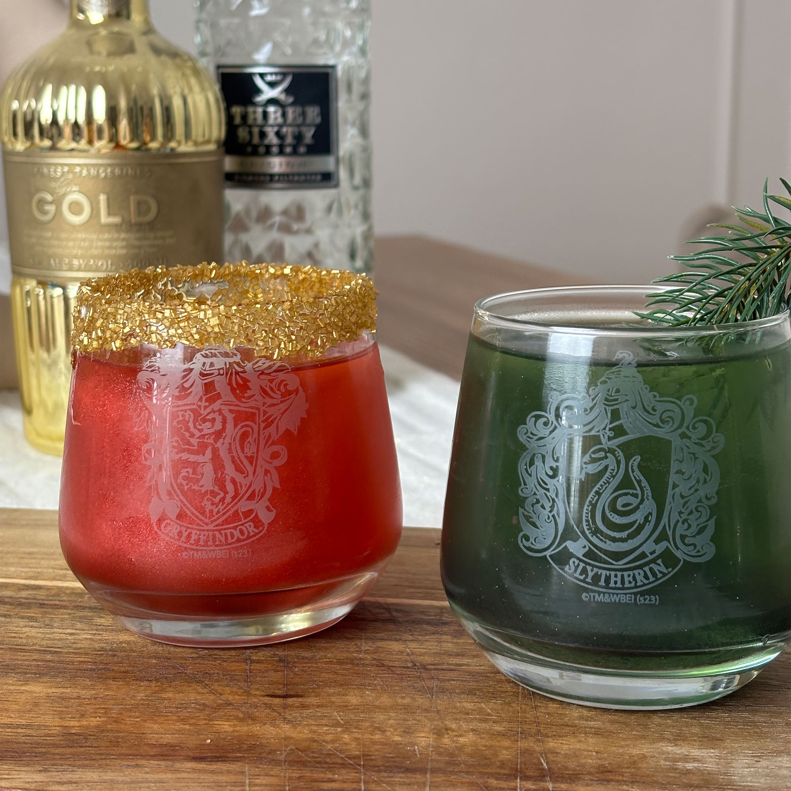Imagen del producto Harry Potter - Set de vasos Gryffindor y Slytherin