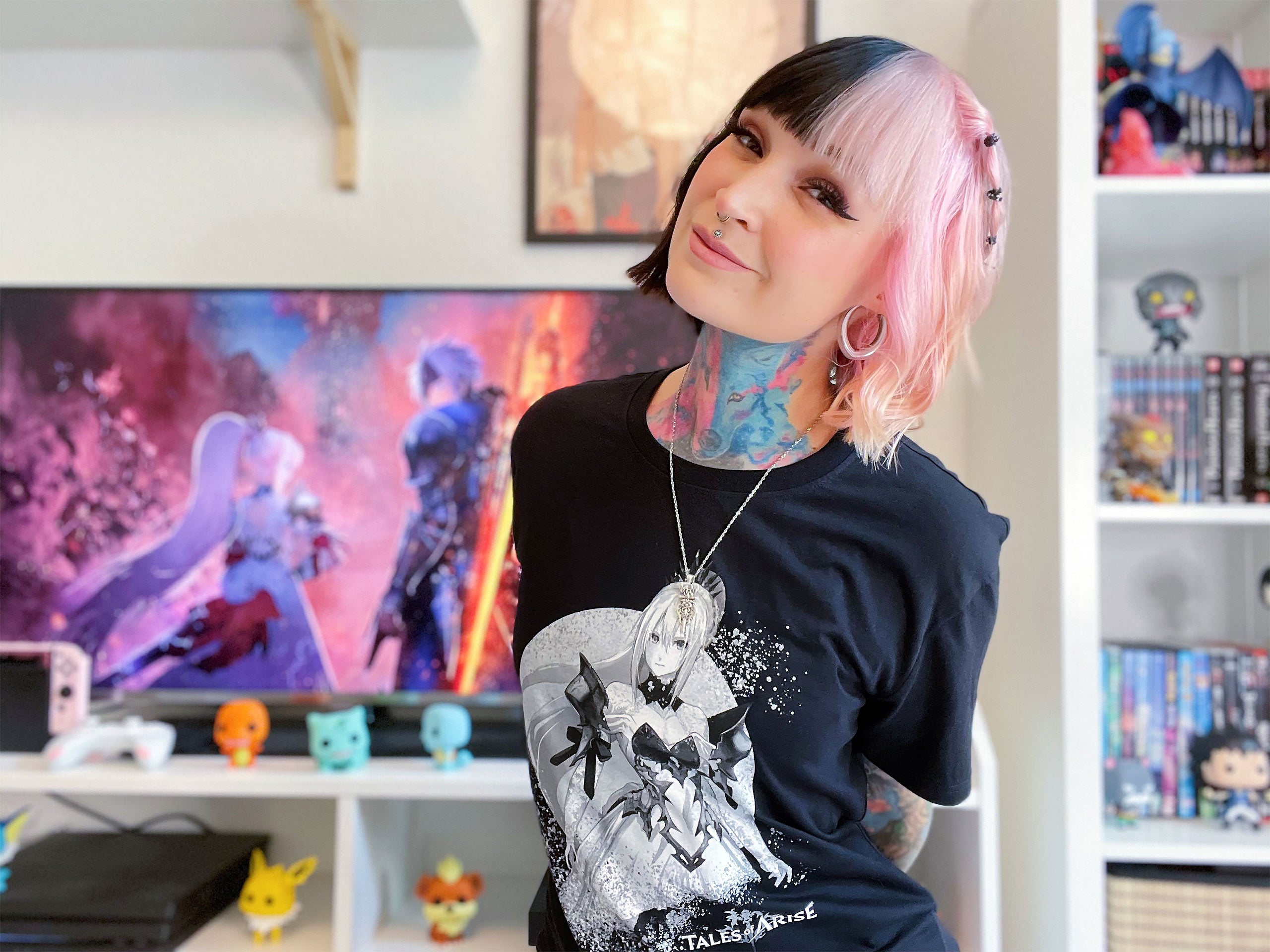 Imagen del producto Tales of Arise - Camiseta de Shionne negra