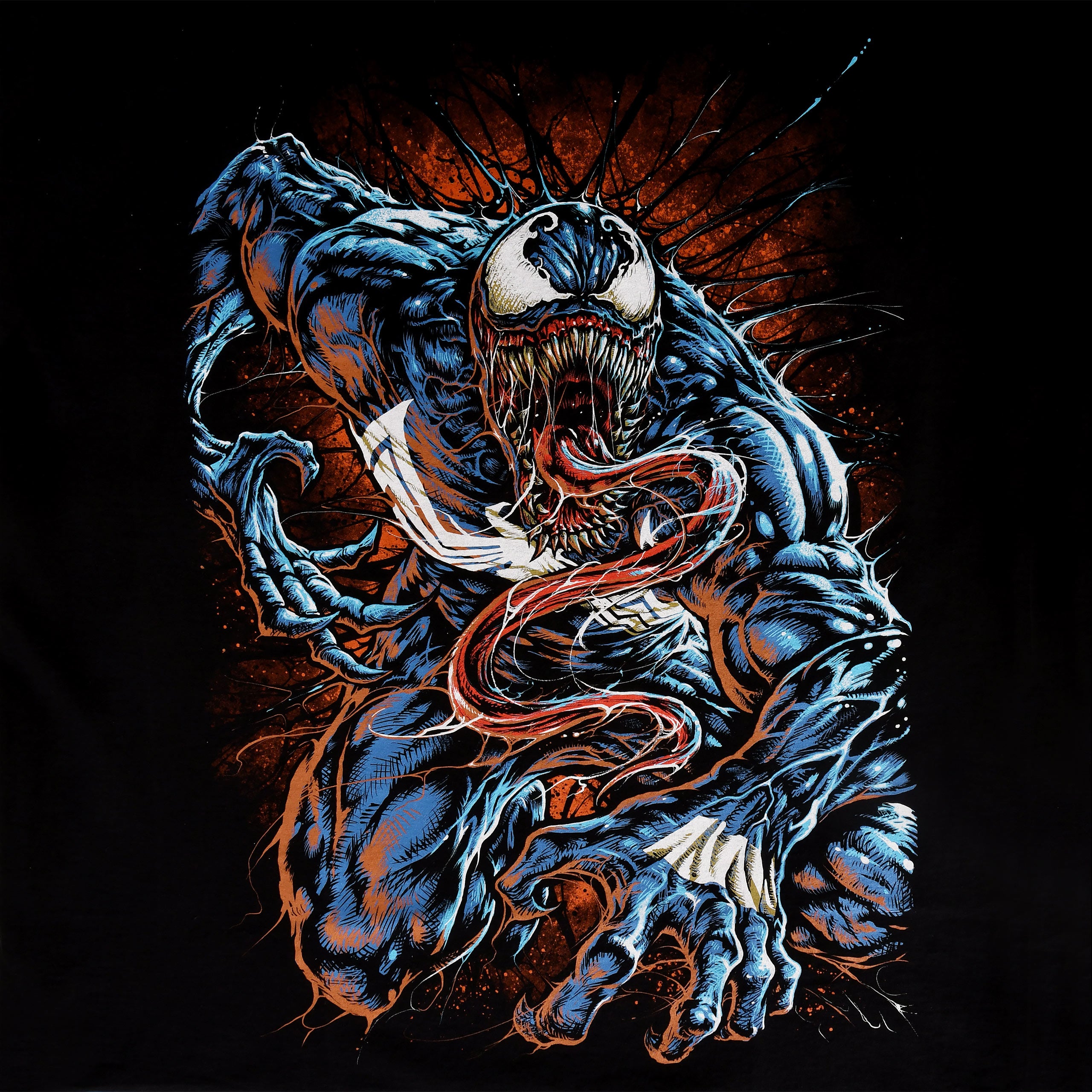 Imagen del producto Venom - Camiseta negra Sinister Symbiote