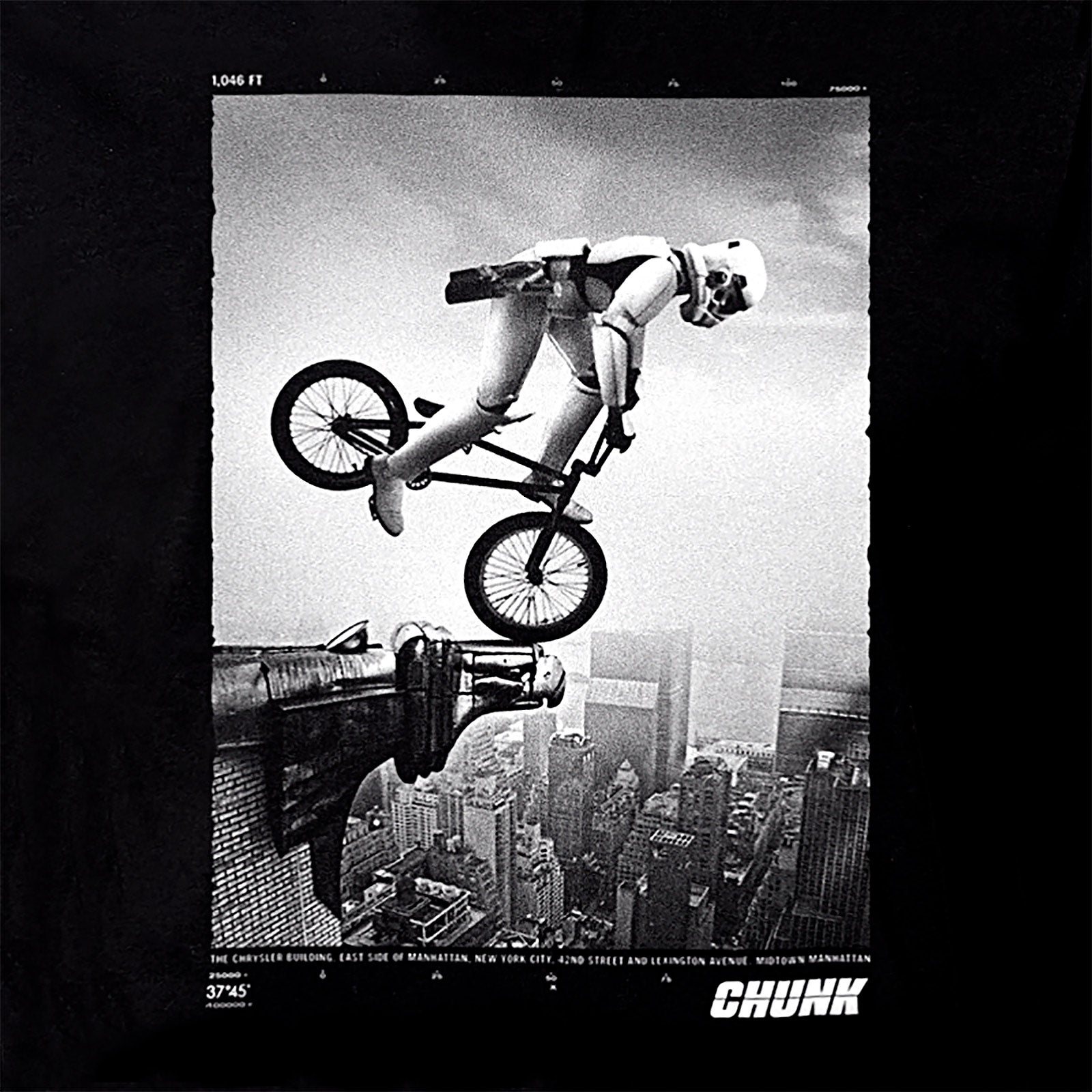 Imagen del producto Camiseta BMX Trooper para fans de Star Wars negra