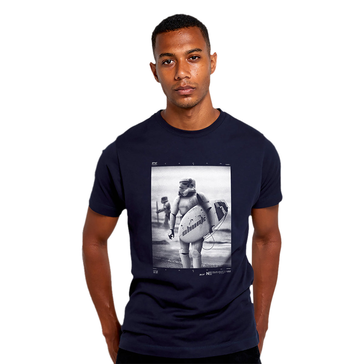 Imagen del producto Camiseta Surfing Trooper para fans de Star Wars azul