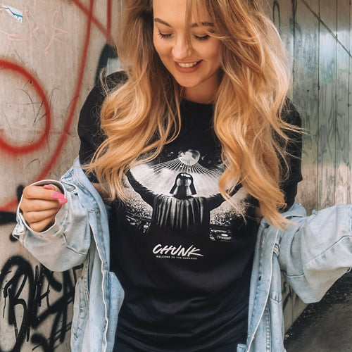 Imagen del producto Camiseta DJ Dark Lord para fans de Star Wars negra