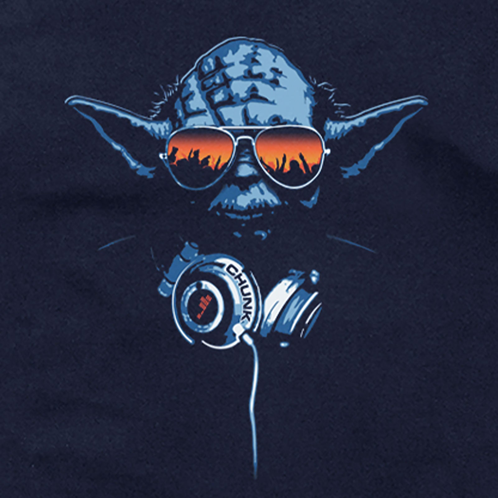 Imagen del producto Camiseta DJ Knight para fans de Star Wars azul