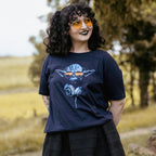 Imagen del producto Camiseta DJ Knight para fans de Star Wars azul