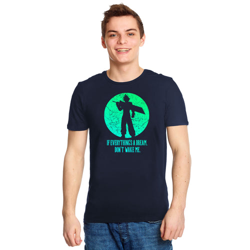 Imagen del producto Camiseta de Cloud Strife para fans de Final Fantasy azul