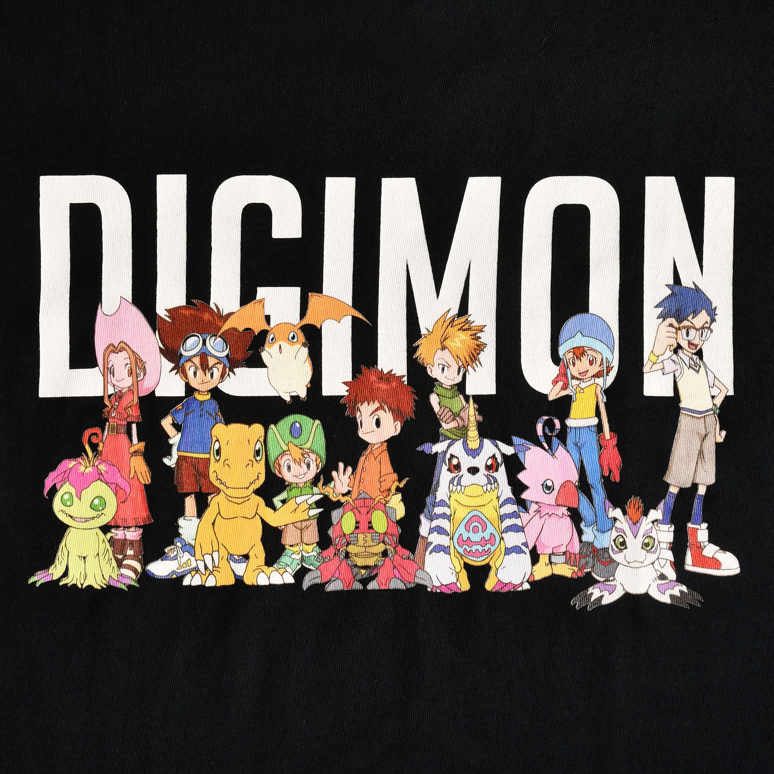 Imagen del producto Digimon - Camiseta de personajes negra