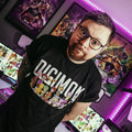 Imagen del producto Digimon - Camiseta de personajes negra