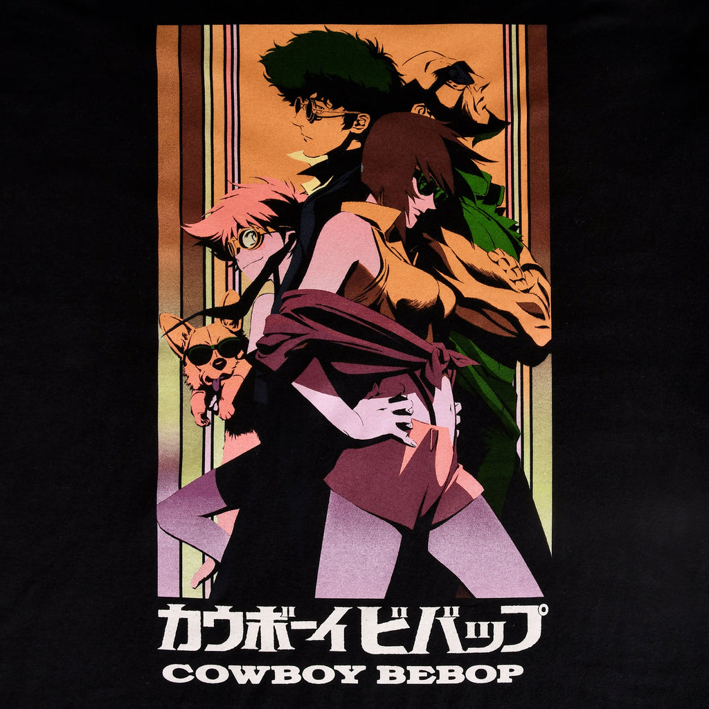 Product image Cowboy Bebop - Gradient Pose T-Shirt Black