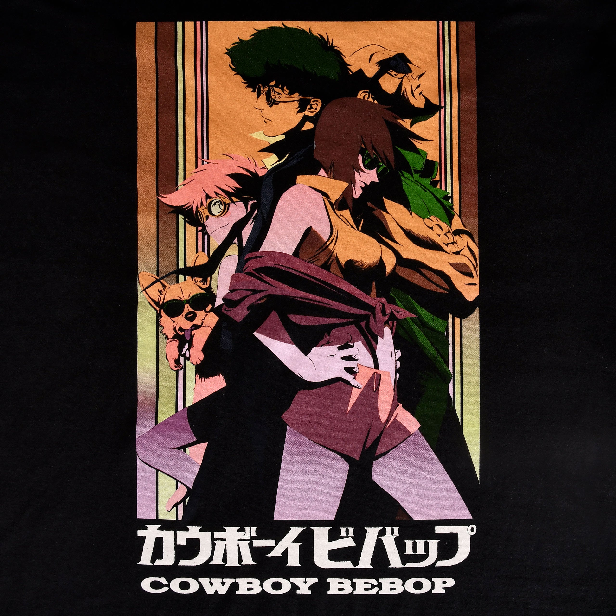Product image Cowboy Bebop - Gradient Pose T-Shirt Black