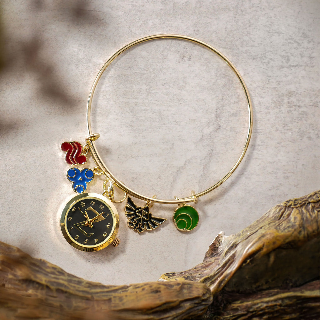 Imagen del producto Zelda - Pulsera Charm con Símbolos y Reloj