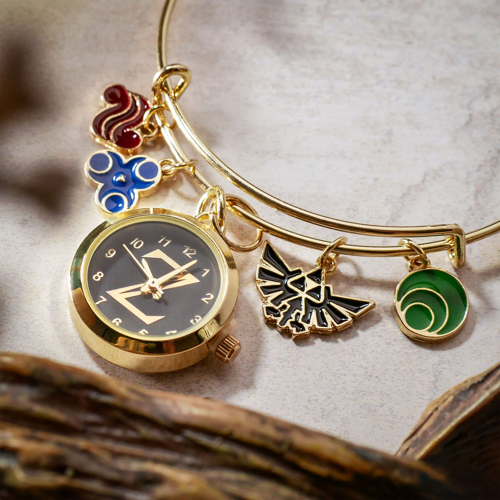 Imagen del producto Zelda - Pulsera Charm con Símbolos y Reloj