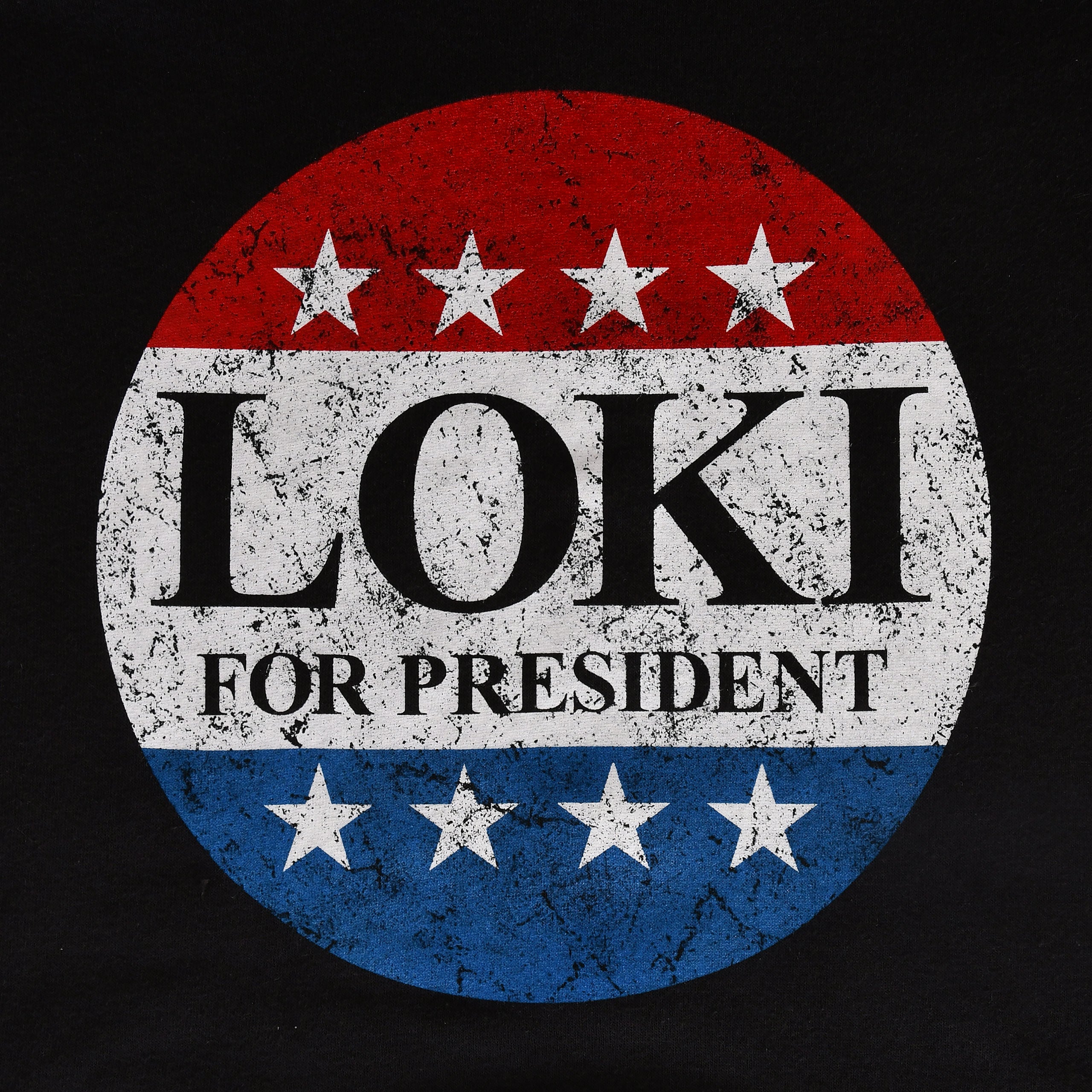 Imagen del producto Sudadera con capucha For President para fans de Loki negro