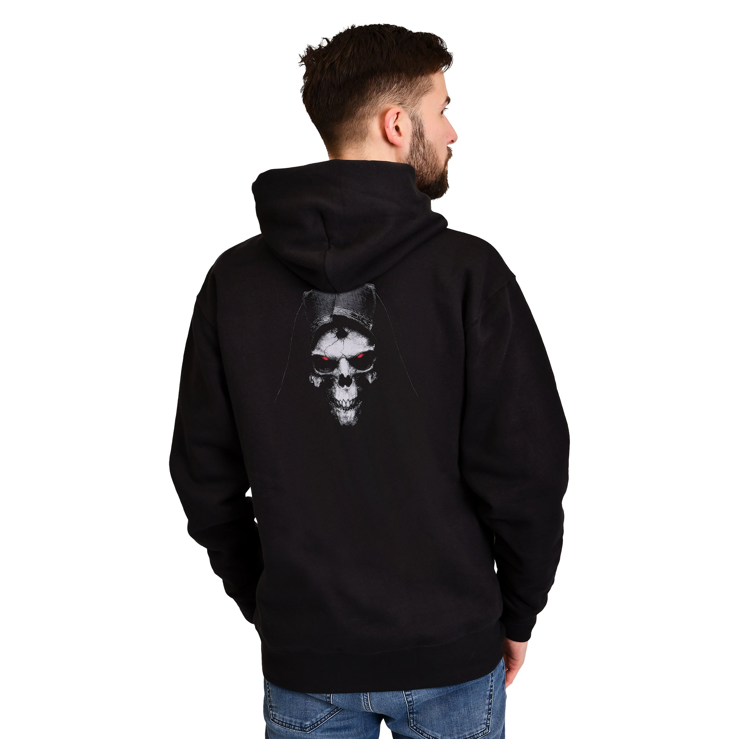 Imagen del producto Diablo - Sudadera con capucha negra con logo