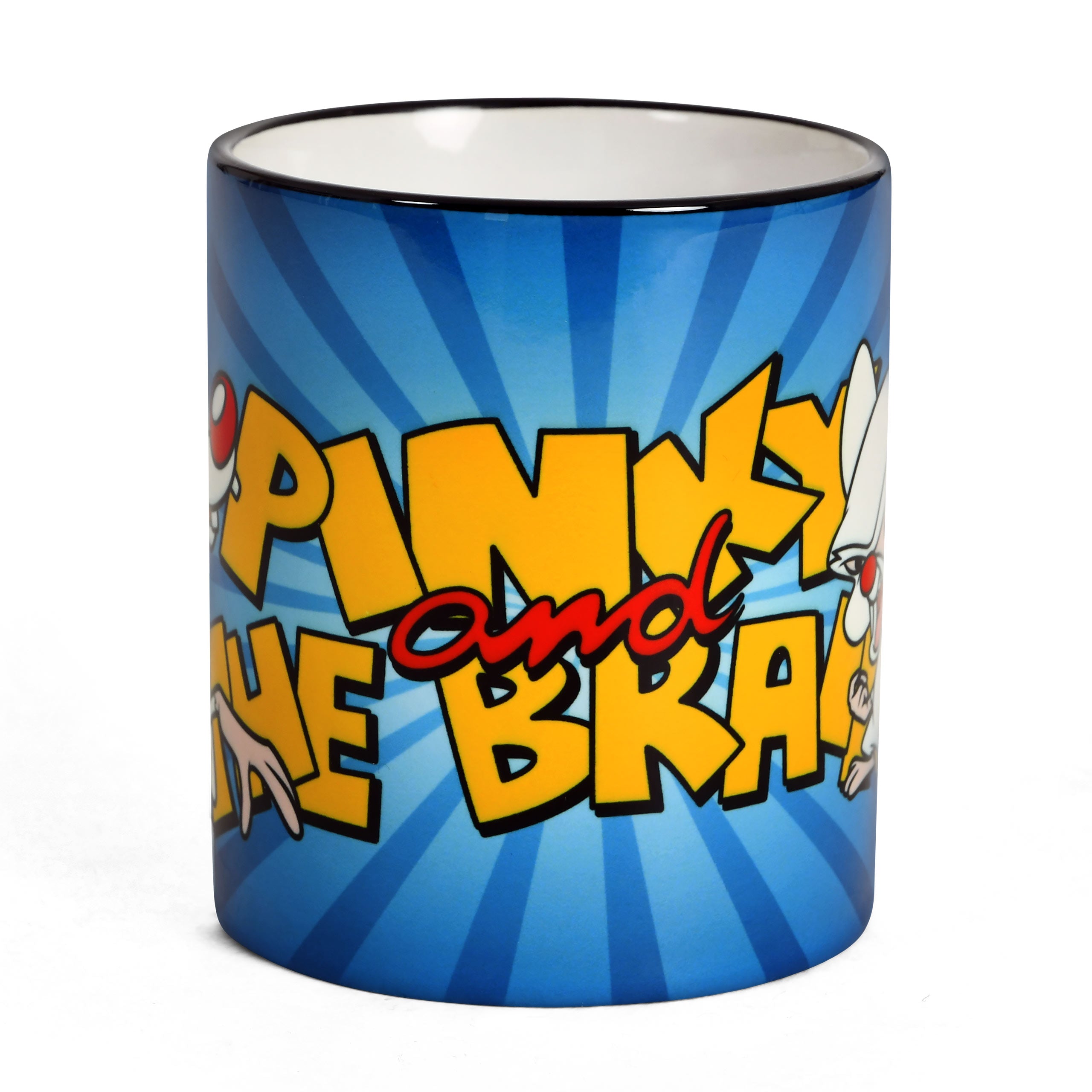 Imagen del producto Pinky y Cerebro - Taza con logo