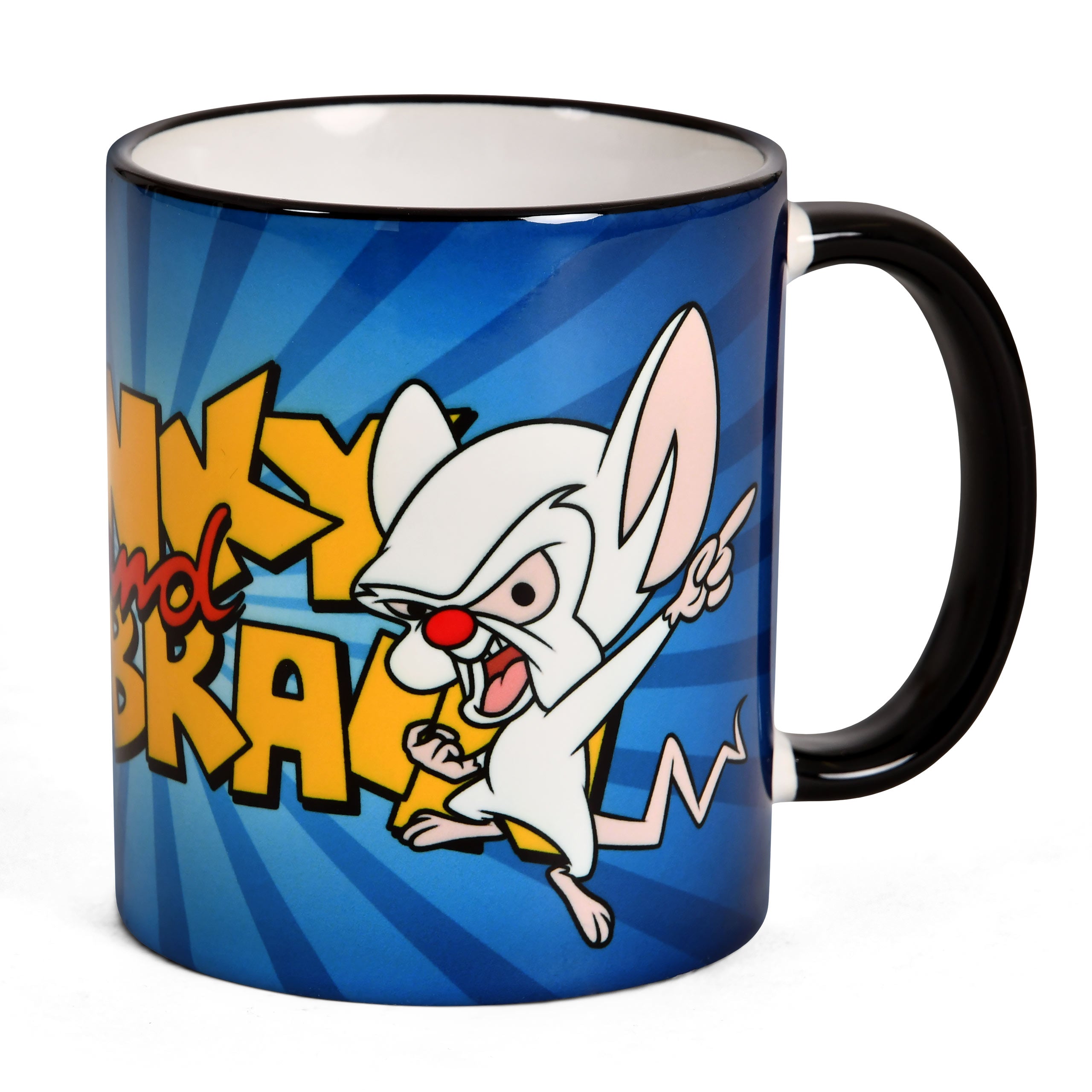 Imagen del producto Pinky y Cerebro - Taza con logo