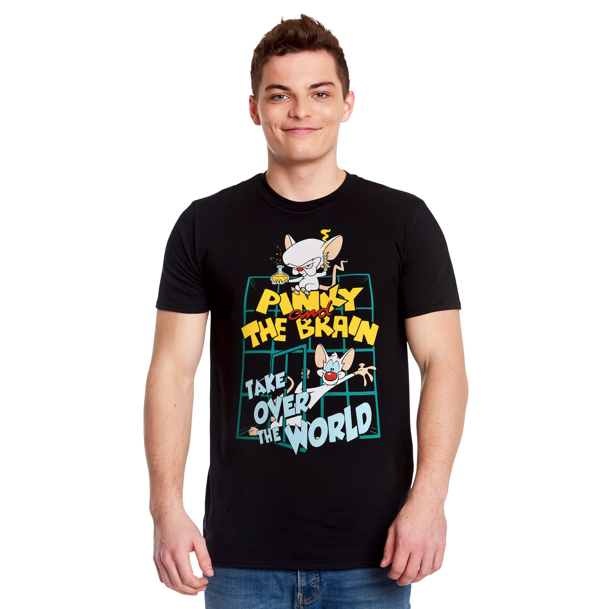 Imagen del producto Pinky y Cerebro - Camiseta Take Over The World