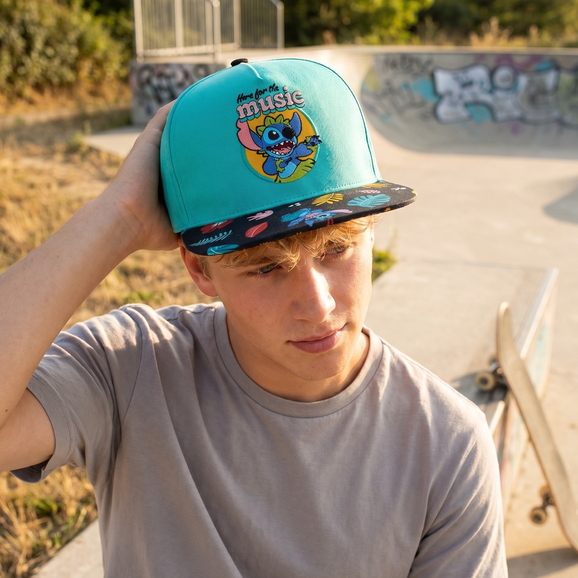 Imagen del producto Lilo & Stitch - Gorra Snapback Here For The Music