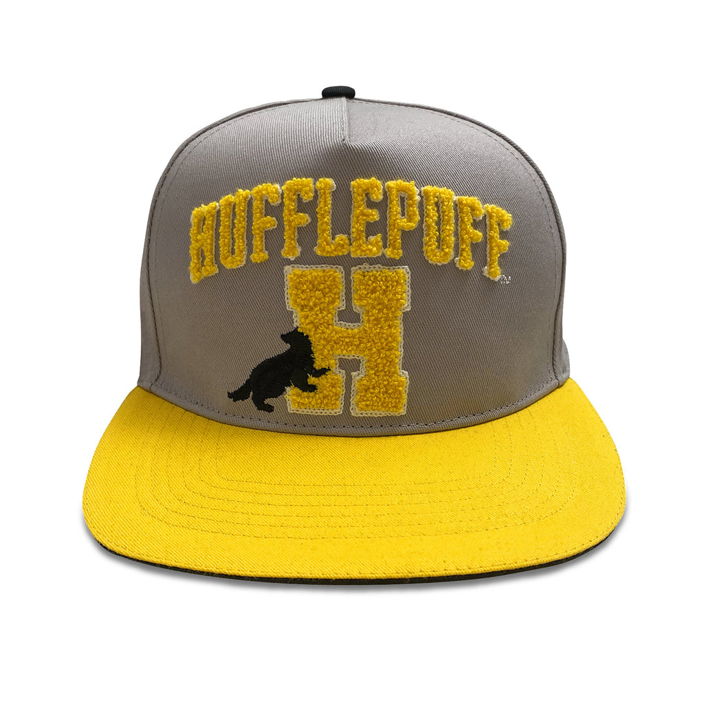 Imagen del producto Harry Potter - Gorra Snapback con Logo de Hufflepuff de Felpa