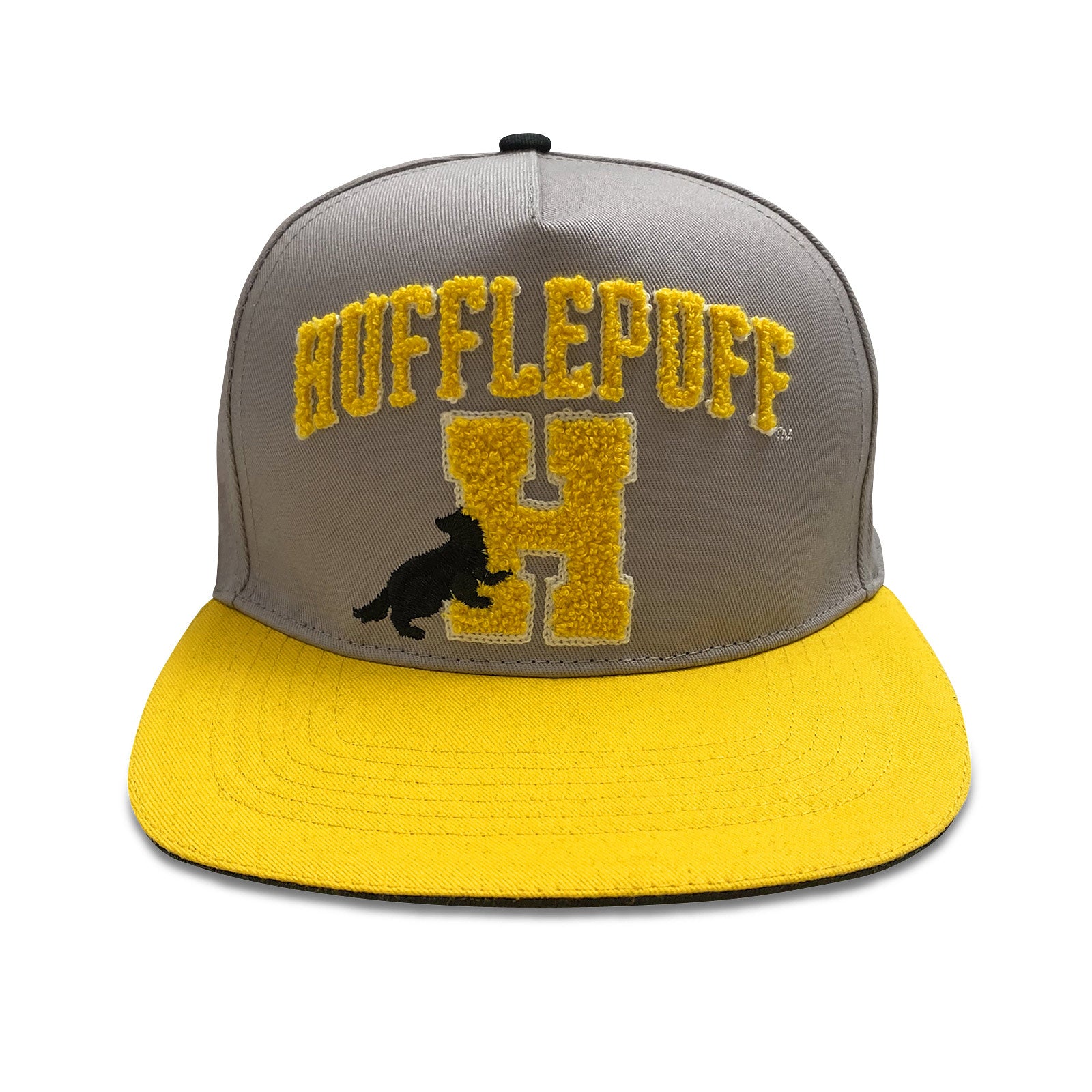 Imagen del producto Harry Potter - Gorra Snapback con Logo de Hufflepuff de Felpa