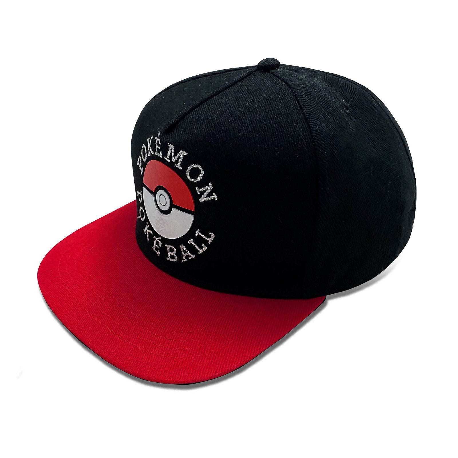 Imagen del producto Pokemon - Gorra Snapback Pokeball negra-roja