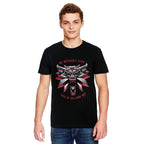 Imagen del producto Witcher 3 - Camiseta Memorial Wolf negra