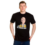 Imagen del producto One Punch Man - Camiseta divertida de Saitama en negro