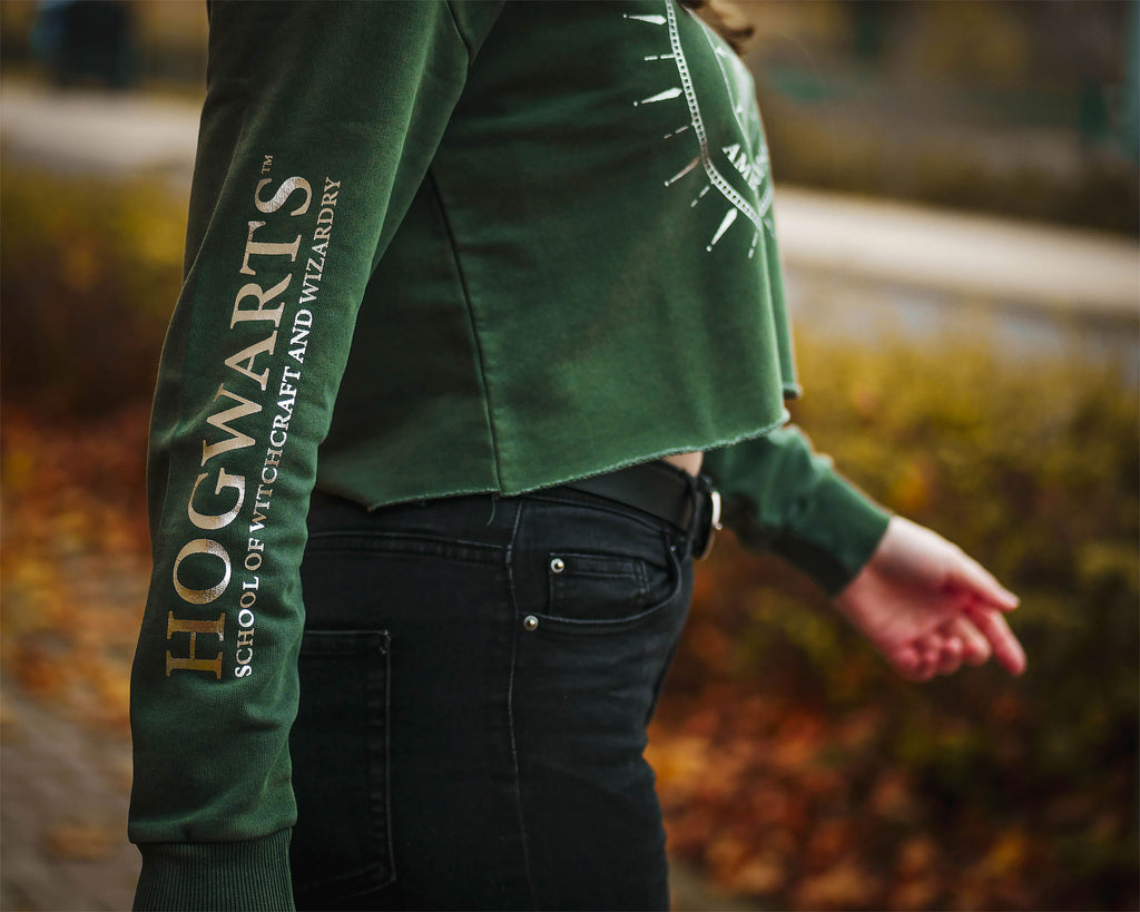 Imagen del producto Harry Potter - Jersey corto Slytherin para mujer