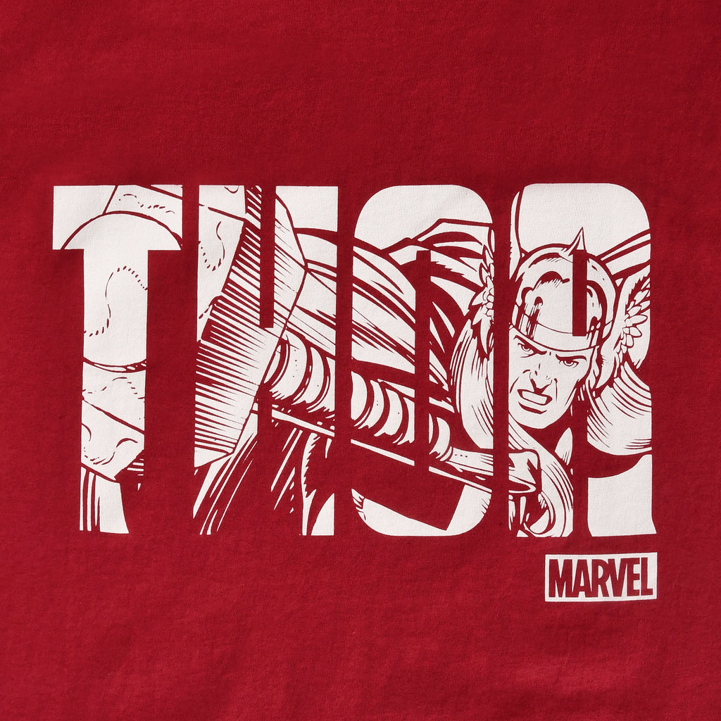 Imagen del producto Marvel - Camiseta roja con logo de Thor