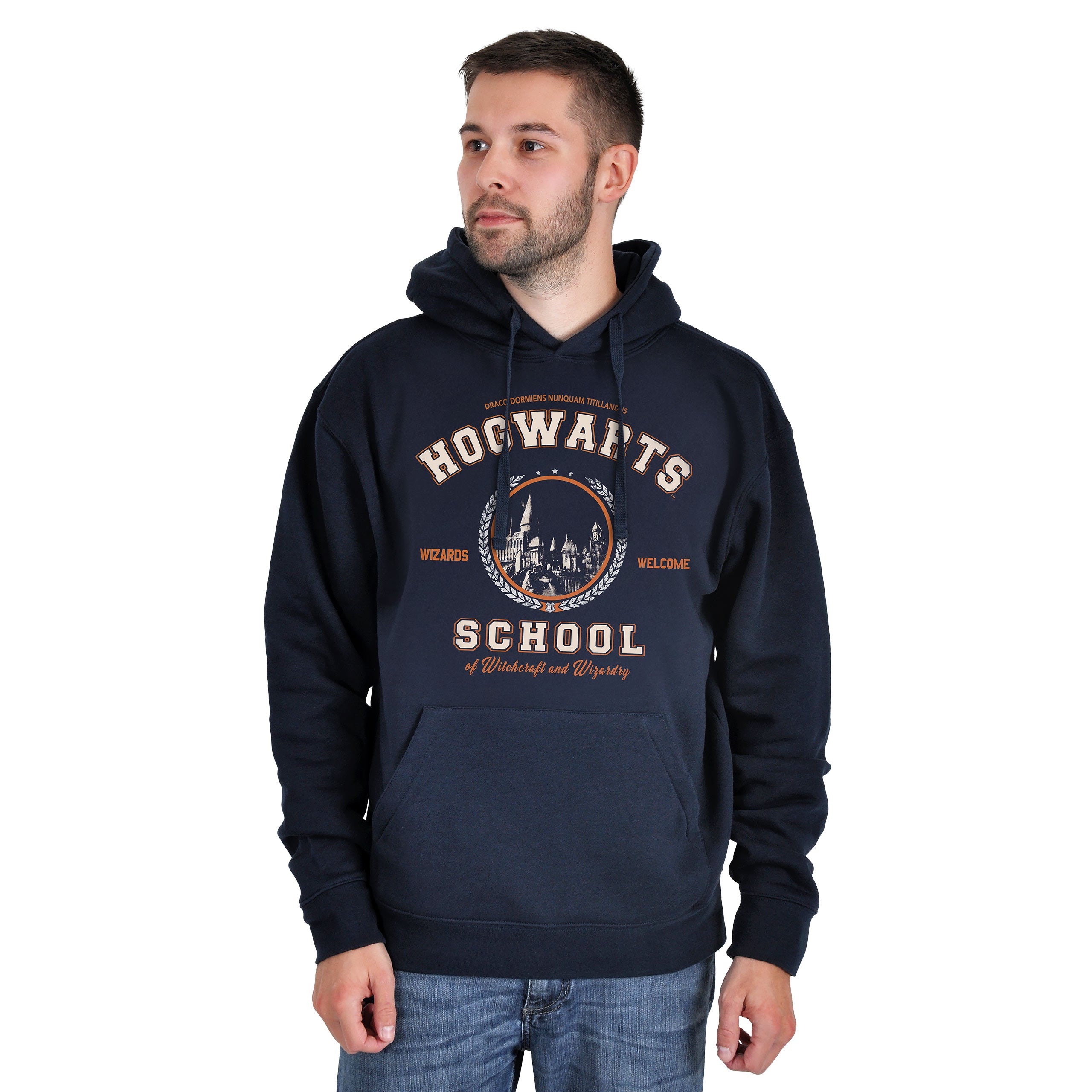 Imagen del producto Harry Potter - Sudadera con capucha de la Escuela Hogwarts azul