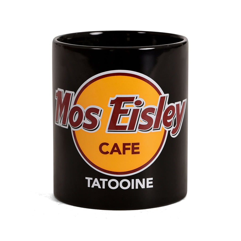 Imagen del producto Taza del Café Mos Eisley para fans de Star Wars negra
