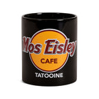 Imagen del producto Taza del Café Mos Eisley para fans de Star Wars negra