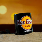 Imagen del producto Taza del Café Mos Eisley para fans de Star Wars negra