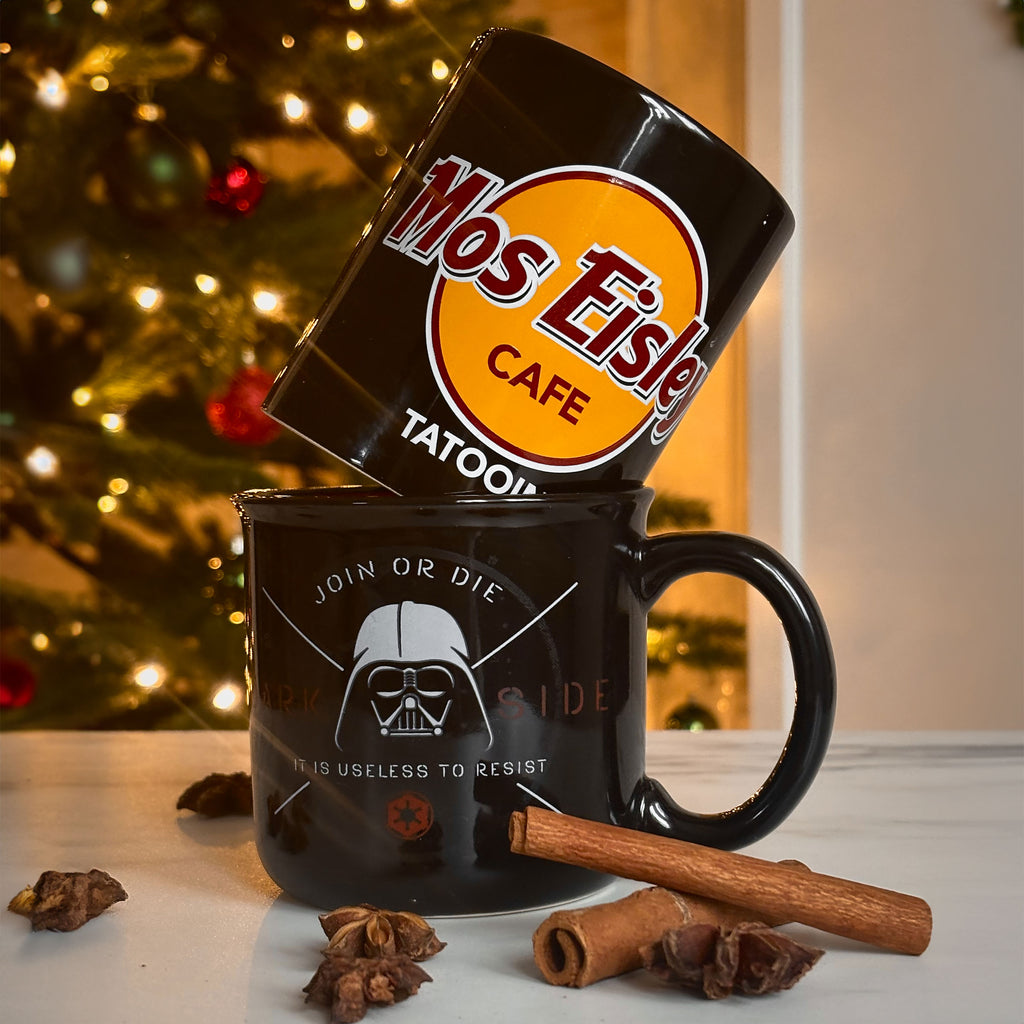 Imagen del producto Taza del Café Mos Eisley para fans de Star Wars negra