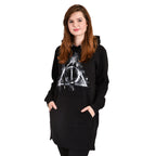 Imagen del producto Harry Potter - Vestido sudadera con capucha Smoky Hallows negro