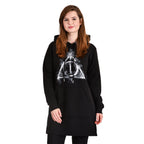 Imagen del producto Harry Potter - Vestido sudadera con capucha Smoky Hallows negro