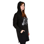 Imagen del producto Harry Potter - Vestido sudadera con capucha Smoky Hallows negro