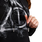Imagen del producto Harry Potter - Vestido sudadera con capucha Smoky Hallows negro