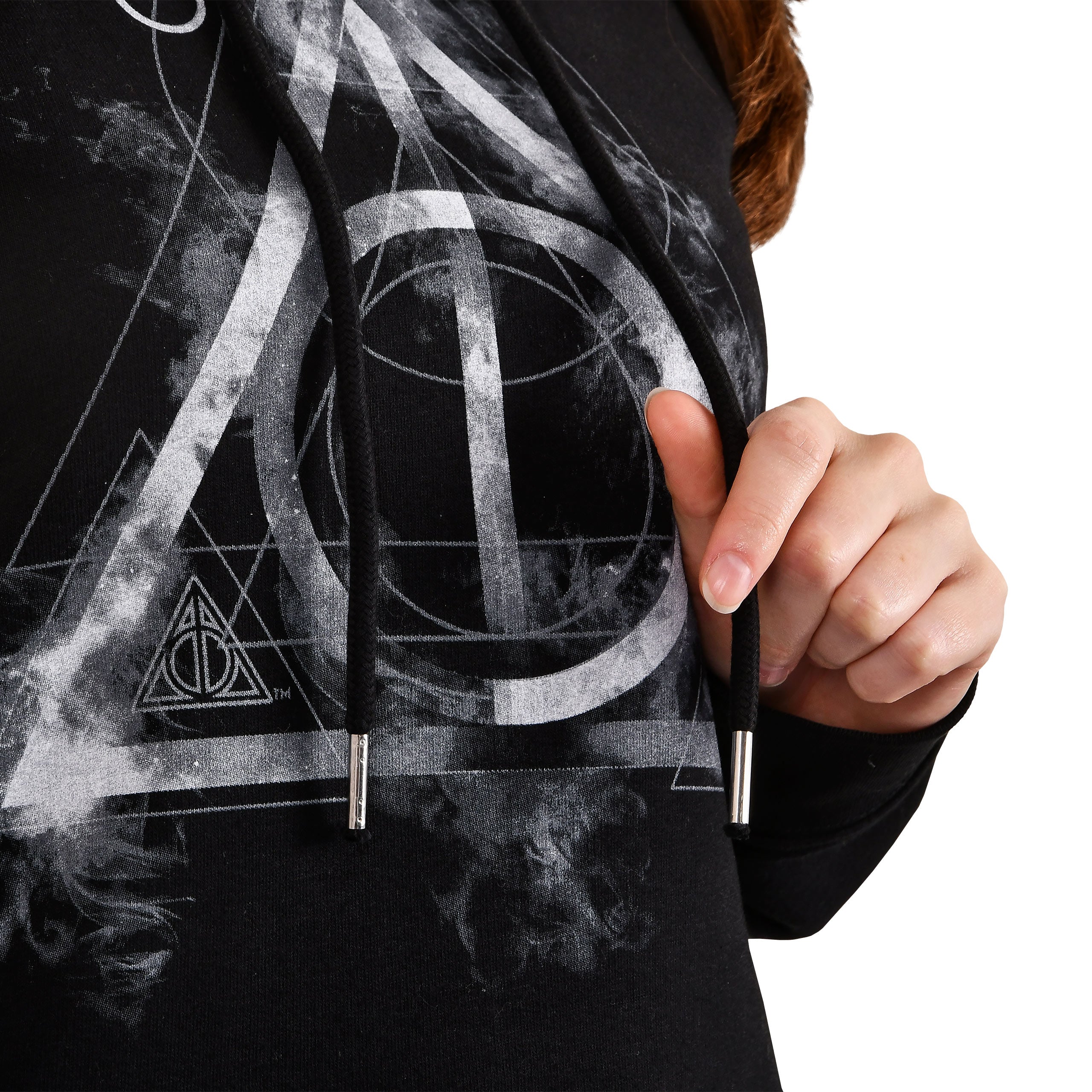 Imagen del producto Harry Potter - Vestido sudadera con capucha Smoky Hallows negro