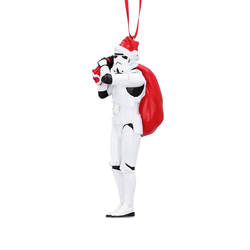 Imagen del producto Adorno para árbol Stormtrooper Santa con saco - Star Wars