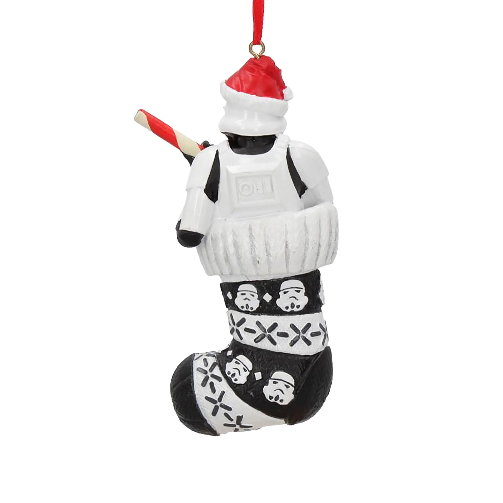 Imagen del producto Stormtrooper en calcetín navideño Adorno para árbol de Navidad - Star Wars