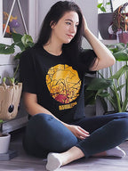 Product image Cookie Disqualified T-Shirt for Squid Game Fans Black