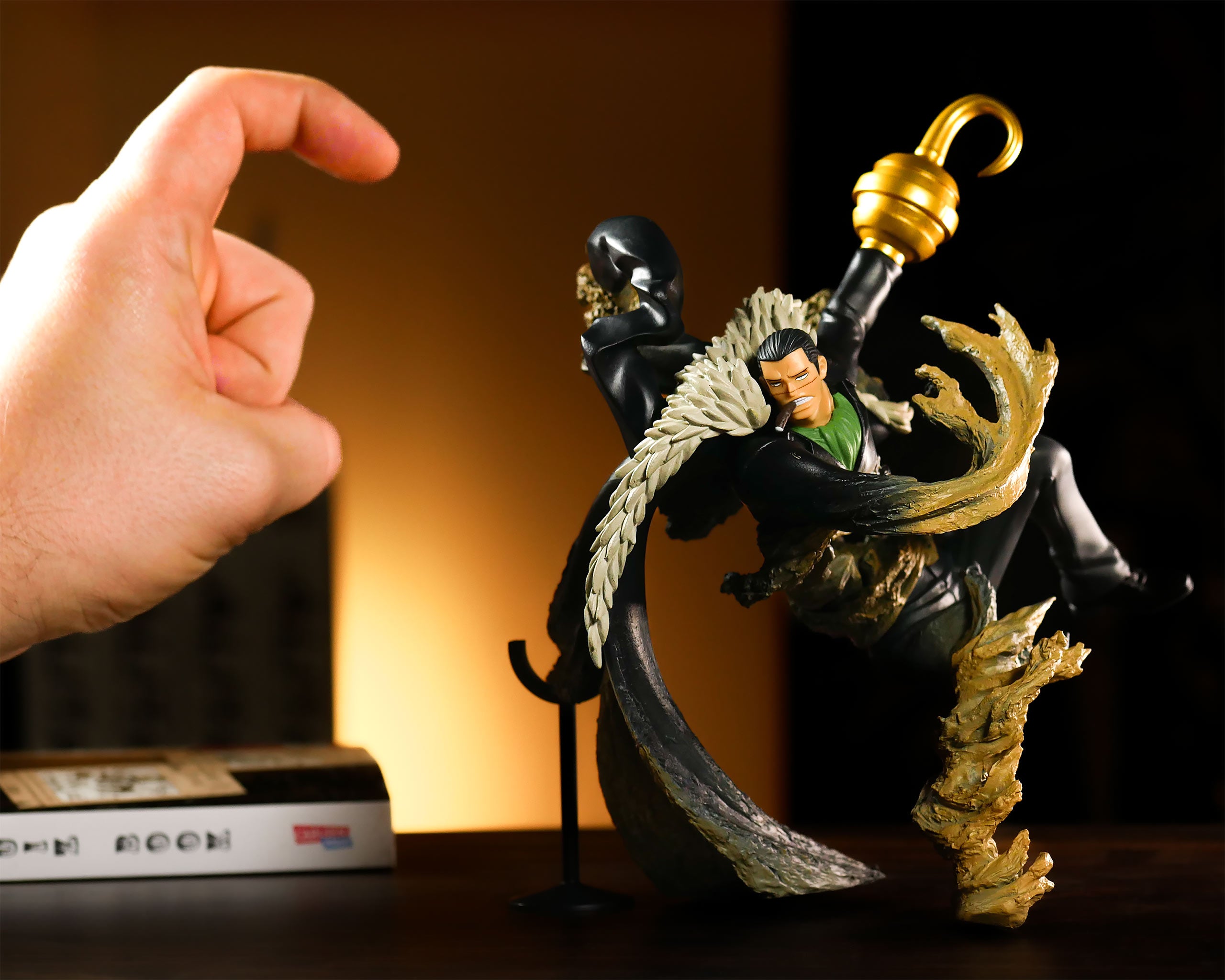 Imagen del producto One Piece - Figura de Cocodrilo Abiliators de 19,5 cm
