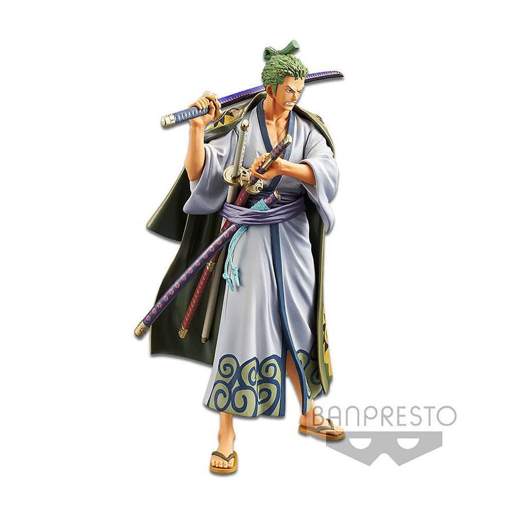 Imagen del producto One Piece - Figura Roronoa Zoro Wanokuni Vol. 2 de 19,6 cm