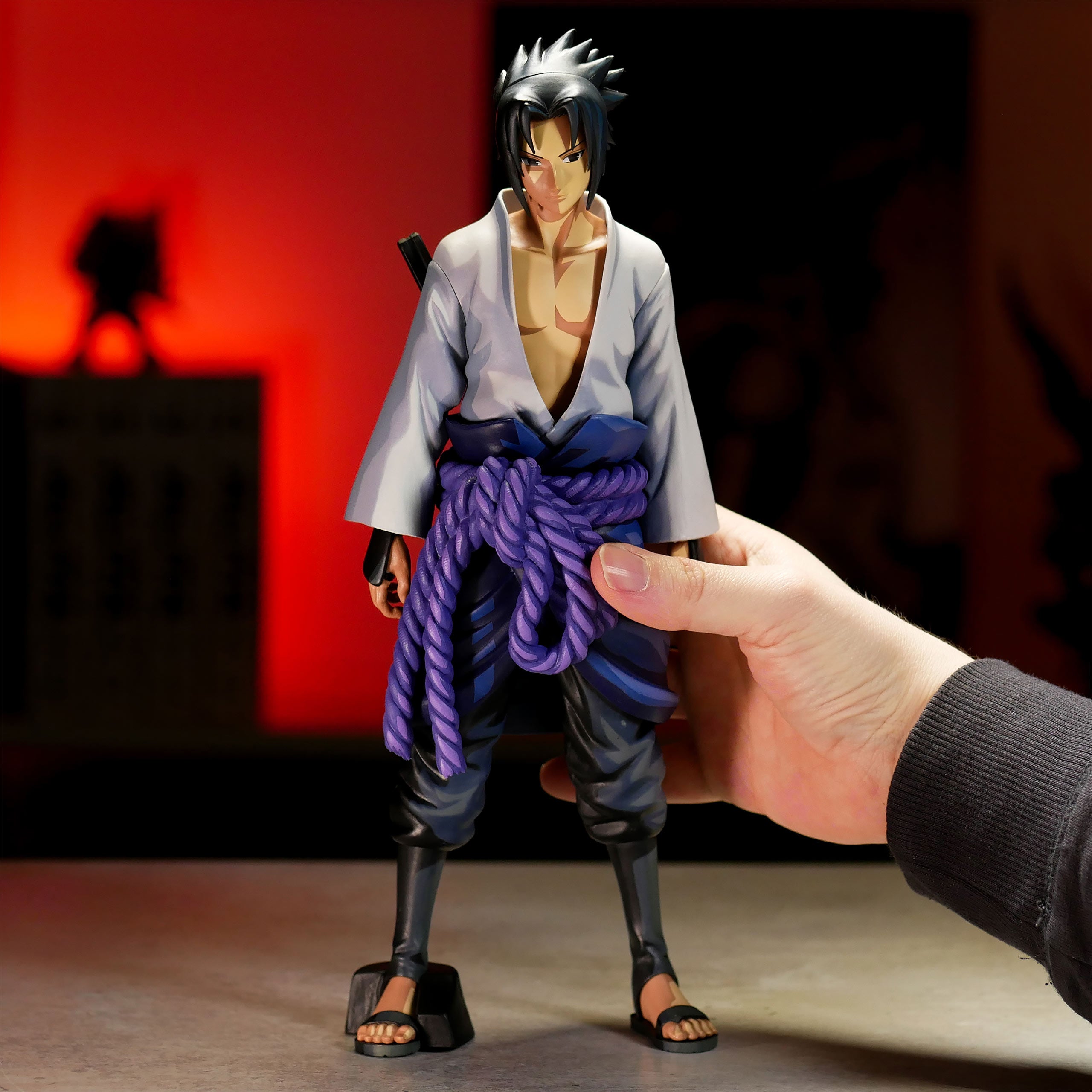 Imagen del producto Naruto Shippuden - Figura Shinobi Relations de Sasuke Uchiha 28,8 cm