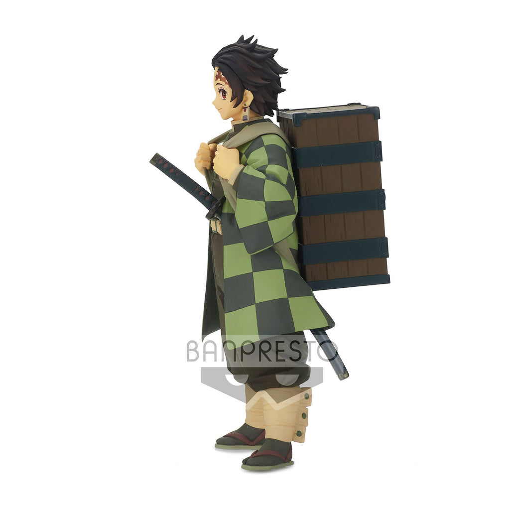 Imagen del producto Demon Slayer - Figura de Tanjiro Kamado con caja de Nezuku de 16,5 cm